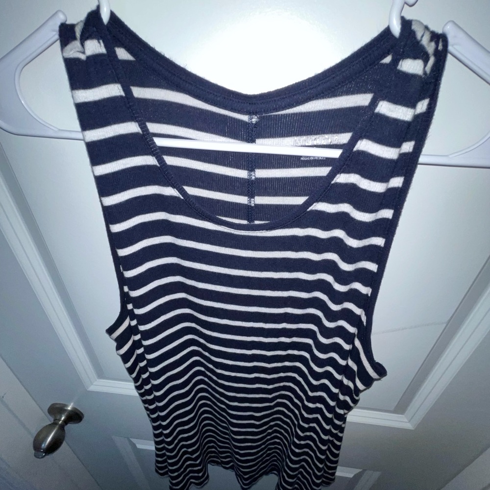 Navy blue top